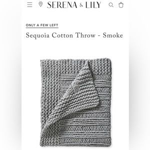 Serena & Lily Throw Blanket